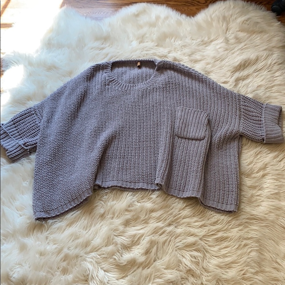 POL Chenille oversized sweater